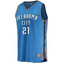Load image into Gallery viewer, Andre Roberson Oklahoma City Thunder Branded Fast Break Player Jersey Blue - Icon Edition