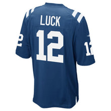 Load image into Gallery viewer, Andrew Luck Indianapolis Colts Team Game Jersey - Royal Blue/White