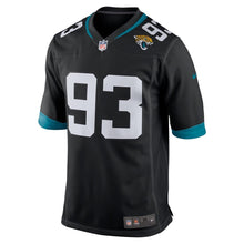 Load image into Gallery viewer, Jacksonville Jaguars Calais Campbell Black Jersey 2018 - 2019